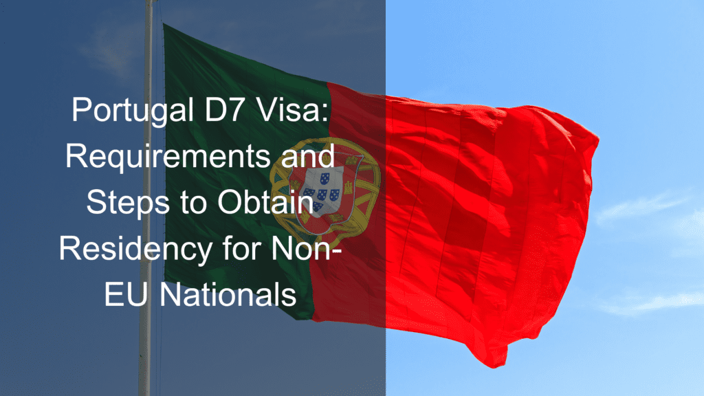 portugal d7 visa